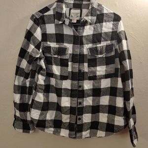 Forever 21 plaid button up
